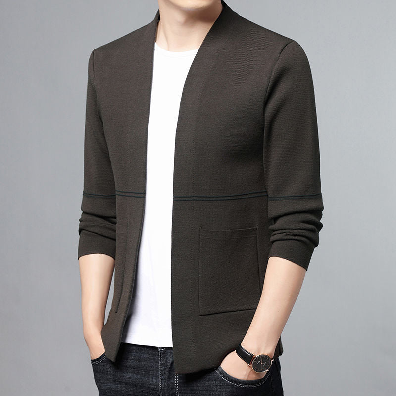 Men's Casual Slim Fit Knitted Cardigan