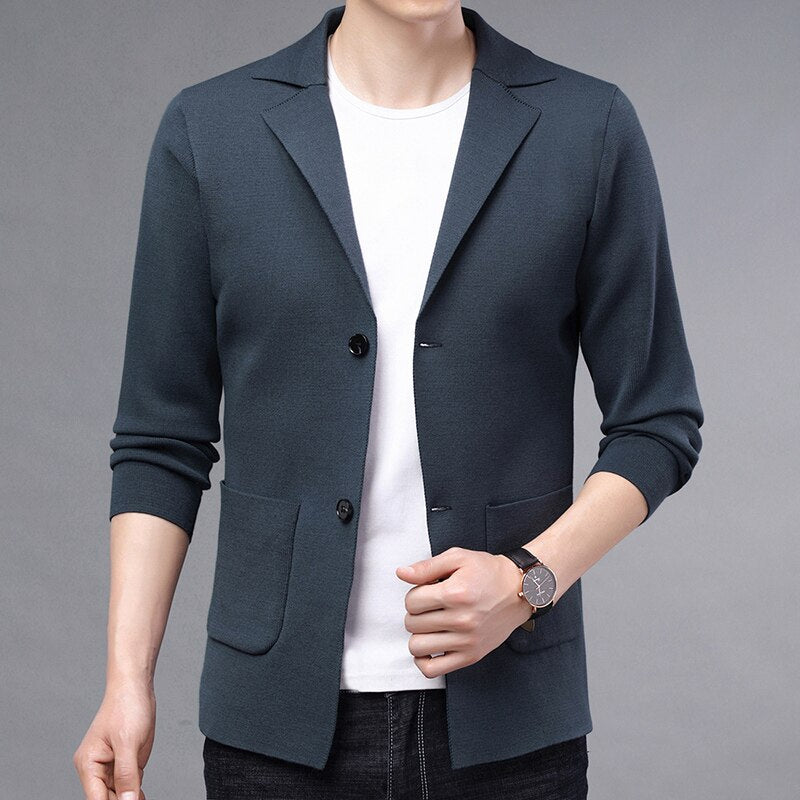 Men's Casual Slim Fit Cardigan