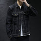 Men's Casual Turn Down Collar Denim Jacket