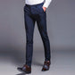 Men's Solid Formal Cotton Trousers