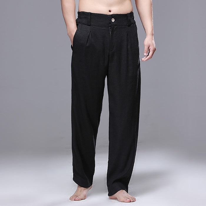 Men's Loose Casual Cotton Trouser
