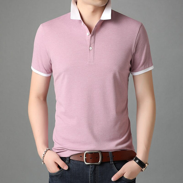 Cotton Solid Polo T-Shirts For Men