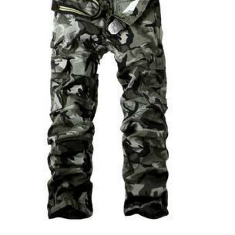 Men's Camouflage Comfortable Cargo Trouser