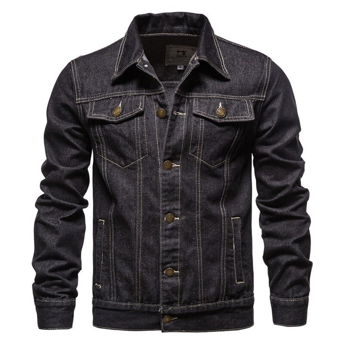 Men's Casual Oversized Denim Jacket