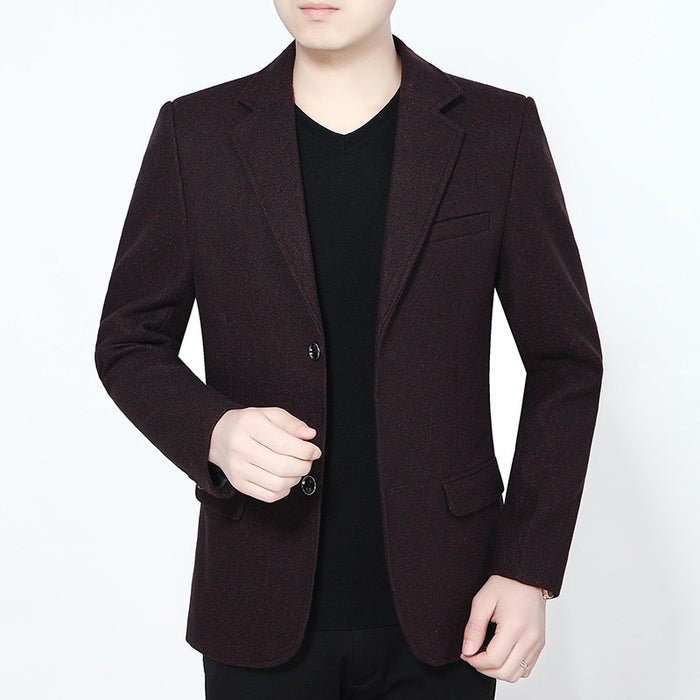 Men's Casual Single-breasted Slim Fit Blazer