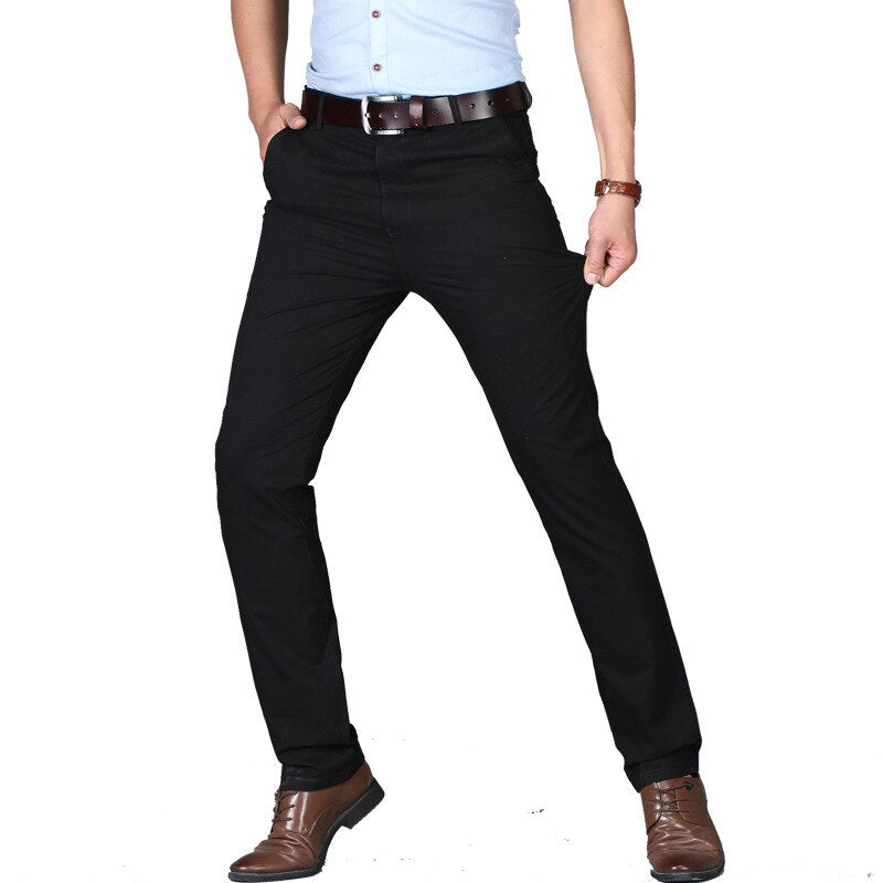 Men's Classic Solid Formal Trouser