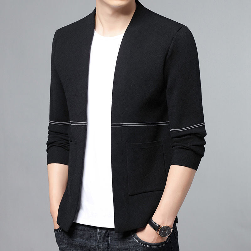 Men's Casual Slim Fit Knitted Cardigan