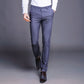 Men's Solid Formal Cotton Trousers