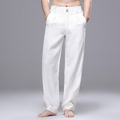 Men's Loose Casual Cotton Trouser