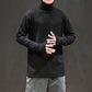 Men's Casual Solid Knitted Pullover Sweater