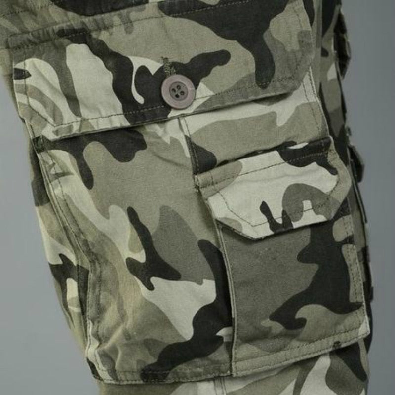 Men's Camouflage Comfortable Cargo Trouser