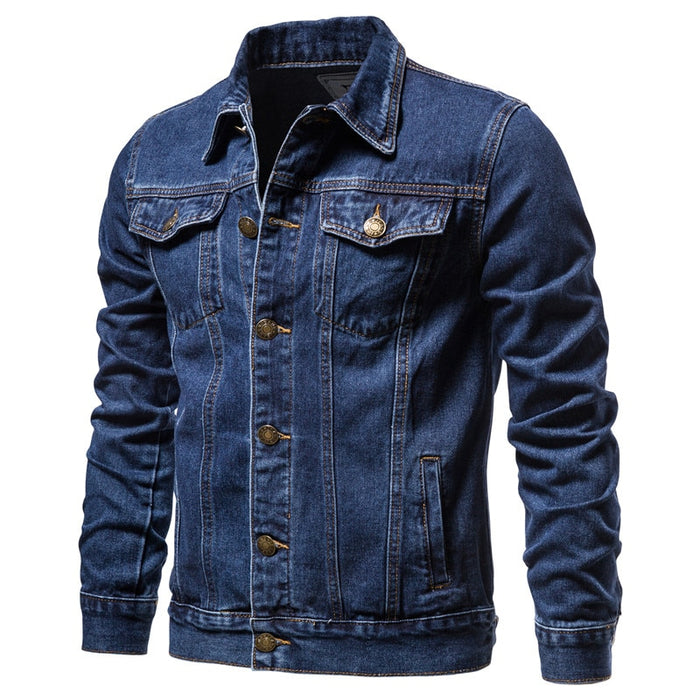 Men's Casual Oversized Denim Jacket