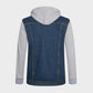 Men's Casual Hooded Jeans Jacket