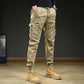 Men's Solid Cotton Joggers Trouser