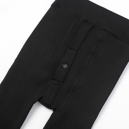 Men's Velvet Thickening Sports Leggings Trouser