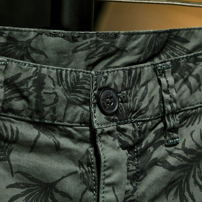Men's Casual Printed Short Trouser