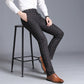 Men's Plaid Formal Suit Pant