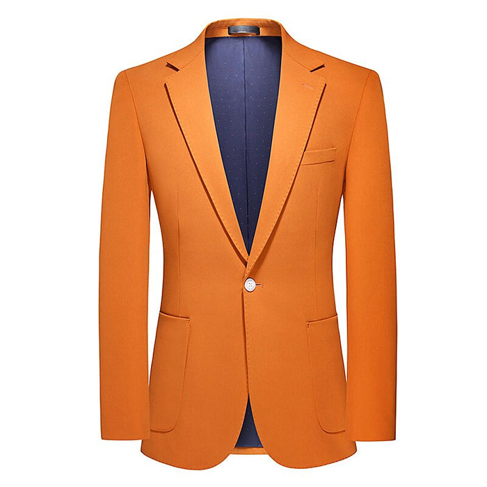 Men's Casual Single Button Slim Fit Suit