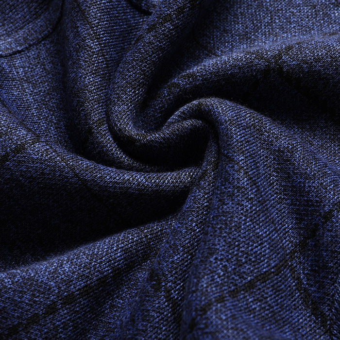 Men's V Neck Knitted Cardigan