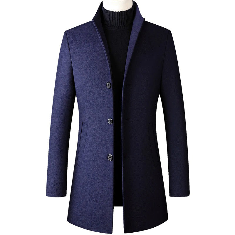 Men's Casual Stand Collar Coat