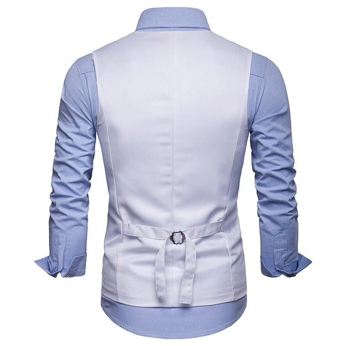 Men's Causal Retro Slim Fit Formal Vests