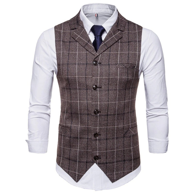 Men's Sleeveless Smart Casual Suit Vest