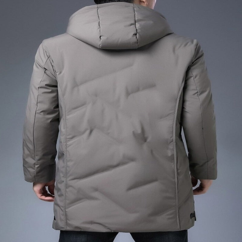 Men's Warm Hooded Outdoor Down Jacket