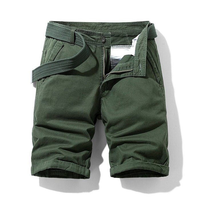 Summer Cotton Cargo Shorts