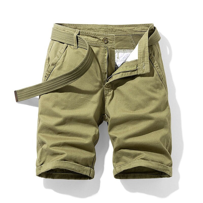 Summer Cotton Cargo Shorts