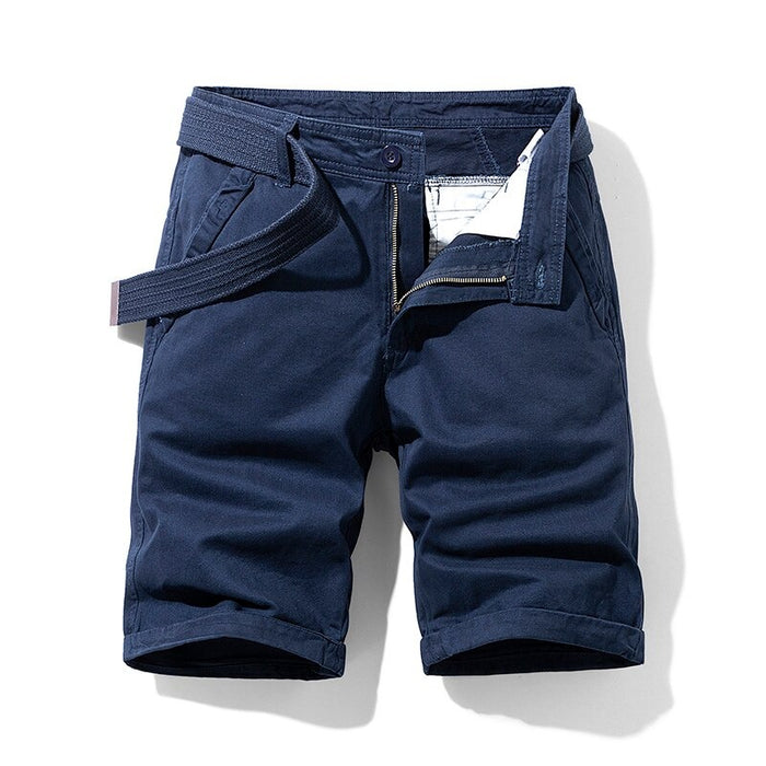 Summer Cotton Cargo Shorts