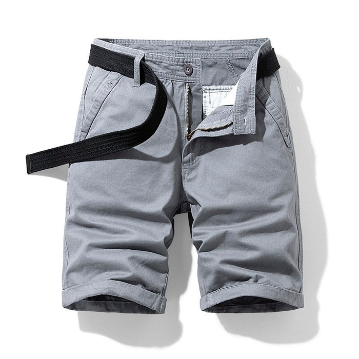 Summer Cotton Cargo Shorts