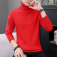 Men's High Neck Double Collar Thick Warm Pullover