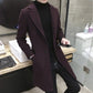 Men's Thick Fashion Warm Long Coat