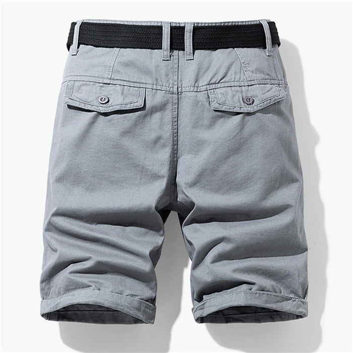 Summer Cotton Cargo Shorts