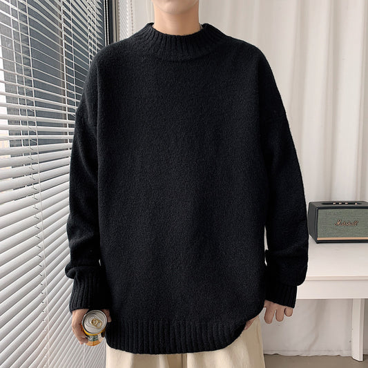 Men's Casual Slim Fit Knitted Pullover Sweater