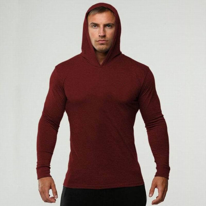 Long Sleeve Shirts Fitness Hoodie
