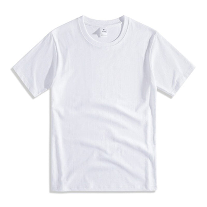 Solid Short Sleeve O-Neck T-Shirt For Men
