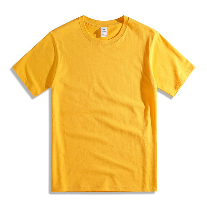 Solid Short Sleeve O-Neck T-Shirt For Men