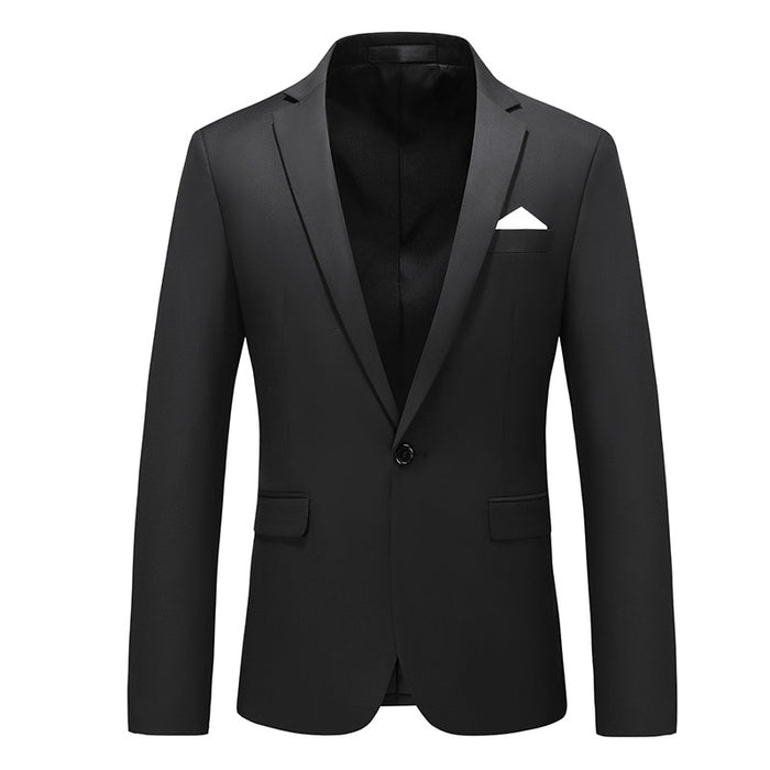 Men's Solid Casual Wedding Blazer
