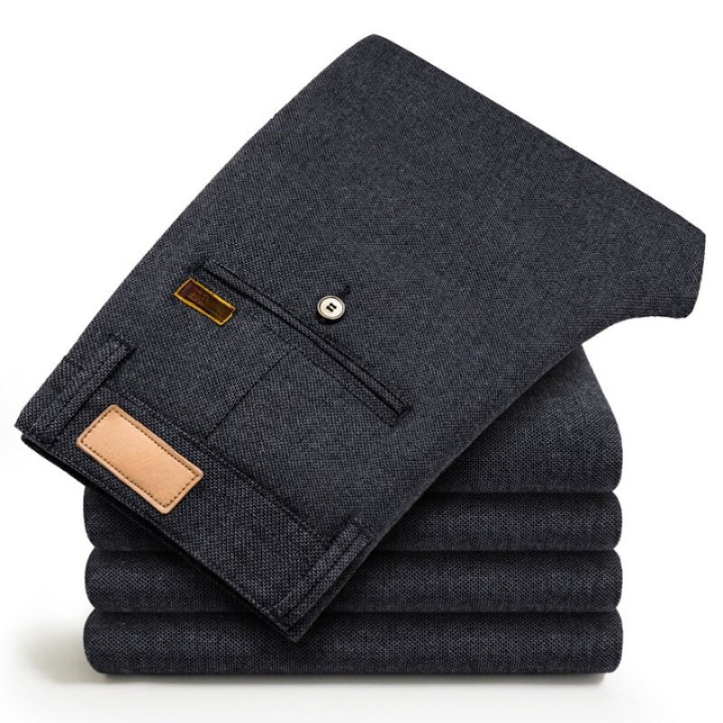 Men's Casual Solid Slim Pants
