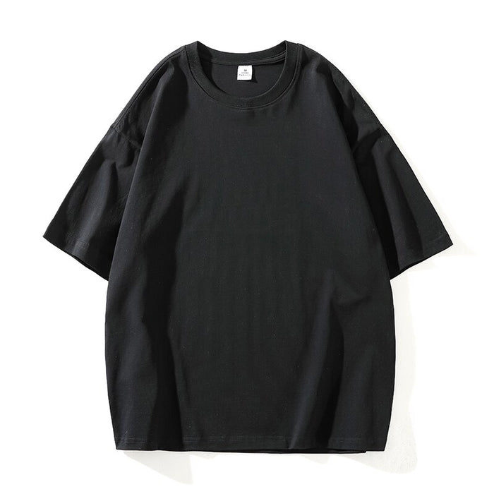 Solid Short Sleeve Oversized T-Shirt For Men
