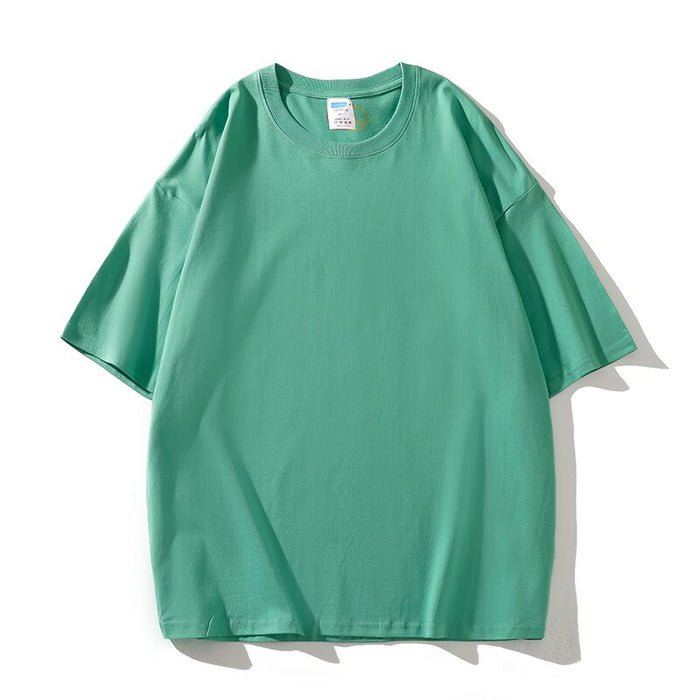 Solid Short Sleeve Oversized T-Shirt For Men