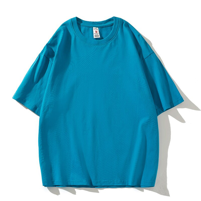 Solid Short Sleeve Oversized T-Shirt For Men