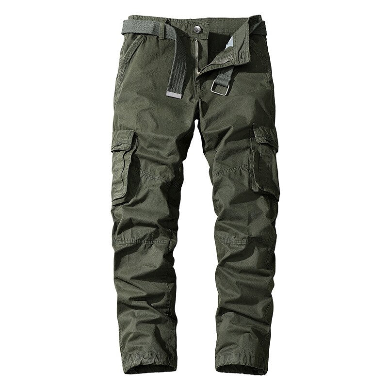 Men's Cotton Full Length Cargo Trouser