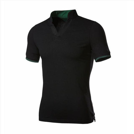 Men's Cotton Short Sleeve V-Neck T-Shirt