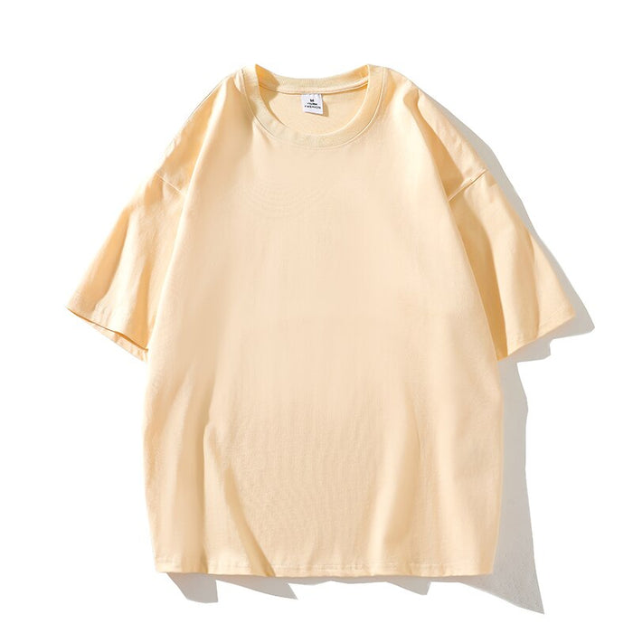 Solid Short Sleeve Oversized T-Shirt For Men