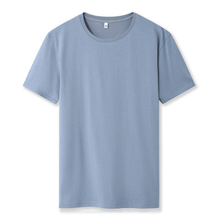 Solid O-Neck T-Shirt For Men
