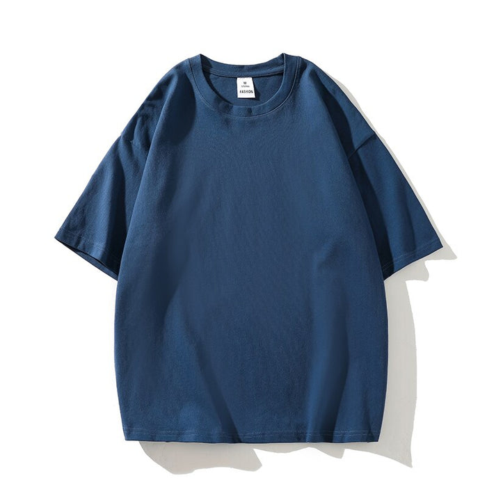 Solid Short Sleeve Oversized T-Shirt For Men