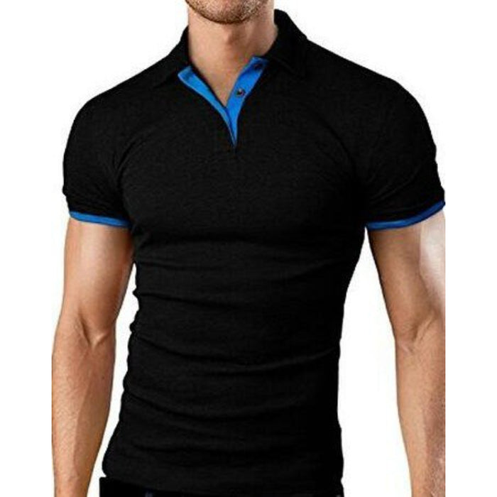 Men's Cotton Short Sleeve Polo Shirt