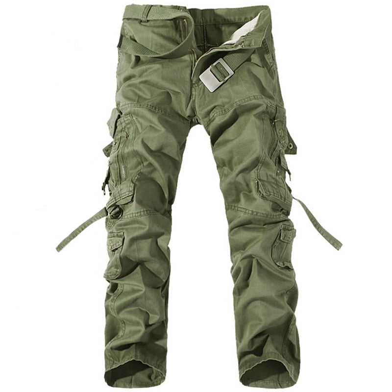 Men's Casual Baggy Army Cargo Trouser